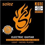 Ficha técnica e caractérísticas do produto Encordoamento Guitarra 010 Solez Cordas Slg10