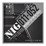 Ficha técnica e caractérísticas do produto Encordoamento Guitarra 011/052 Tradicional N61