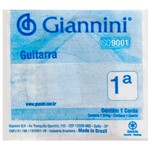 Ficha técnica e caractérísticas do produto Encordoamento Guitarra 1ª Corda 6 Unidades Geegst10.1 Giannini