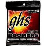Ficha técnica e caractérísticas do produto Encordoamento Guitarra 6 Cordas GHS Boomers 010 GBL