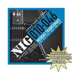 Ficha técnica e caractérísticas do produto Encordoamento Guitarra Elétrica N64 Nig