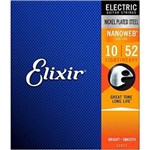 Ficha técnica e caractérísticas do produto Encordoamento Guitarra Elixir 010/052 Nanoweb