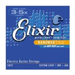 Ficha técnica e caractérísticas do produto Encordoamento Guitarra Elixir Nanoweb 12027 0,09