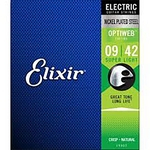 Ficha técnica e caractérísticas do produto Encordoamento Guitarra Elixir Rev Optiweb Light 009 Cod12090