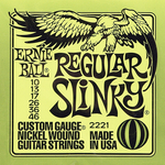 Ficha técnica e caractérísticas do produto Encordoamento Guitarra Ernie Ball 0,10 2221