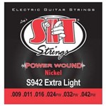 Ficha técnica e caractérísticas do produto Encordoamento Guitarra Extra Light 0.09 S942 - Sit