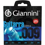 Ficha técnica e caractérísticas do produto Encordoamento Guitarra Giannini 009 Geegst 9
