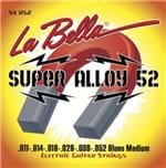 Encordoamento Guitarra La Bella Super Alloy Blues Medium .011