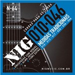 Ficha técnica e caractérísticas do produto Encordoamento Guitarra Nig 010 Média Tensão