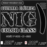 Ficha técnica e caractérísticas do produto Encordoamento Guitarra Nig 010 N1640 Color Class Preto
