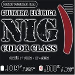 Ficha técnica e caractérísticas do produto Encordoamento Guitarra Nig 010 N1641 Color Class Vermelho