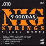 Ficha técnica e caractérísticas do produto Encordoamento Guitarra Nig 010 N71 Traditional Class 7 Cordas