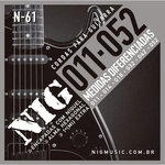 Ficha técnica e caractérísticas do produto Encordoamento Guitarra Nig 011- N61