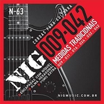Ficha técnica e caractérísticas do produto Encordoamento Guitarra Nig N63 009