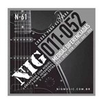 Encordoamento Guitarra Nig N61 011/.052 Tradicional