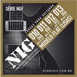 Ficha técnica e caractérísticas do produto Encordoamento Guitarra Nig NGF812 012 Flat