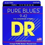 Encordoamento Guitarra Pure Blues 09 Phr-9 - Dr Strings