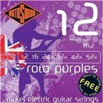 Ficha técnica e caractérísticas do produto Encordoamento Guitarra Rotosound R12 .012-052 Roto Purples - EC0158