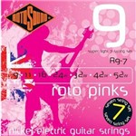 Encordoamento Guitarra Rotosound R9-7 (Roto Pinks) 009 7 Cordas
