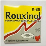 Ficha técnica e caractérísticas do produto Encordoamento Guitarra Rouxinol R80