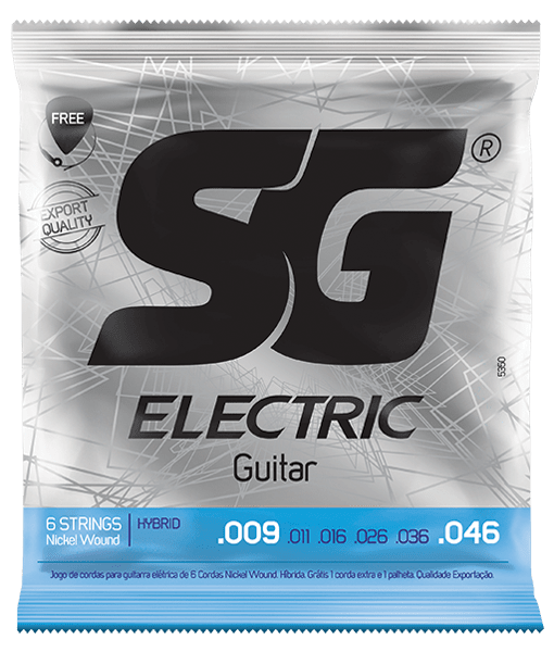 Ficha técnica e caractérísticas do produto Encordoamento Guitarra SG Híbrida 09/46 - 5350