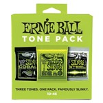 Ficha técnica e caractérísticas do produto Encordoamento Guitarra Slinky Elec Kit com 3 Ernie Ball