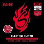 Encordoamento Guitarra Solez 0.9 Slg9 Extra L Cordas Extras