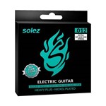 Ficha técnica e caractérísticas do produto Encordoamento Guitarra Solez 012 052 SLG12 Nickel Plated