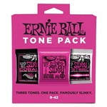 Ficha técnica e caractérísticas do produto Encordoamento Guitarra Super Slinky Kit com 3 Ernie Ball