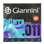 Ficha técnica e caractérísticas do produto Encordoamento Inox Guitarra Elétrica .011-.049 - Giannini