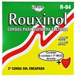 Ficha técnica e caractérísticas do produto Encordoamento Inox para Guitarra Elétrica Bolinha Rouxinol