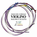 Ficha técnica e caractérísticas do produto Encordoamento Jogo de Cordas P/ Violino Mauro Calixto MC-100
