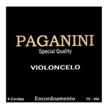 Encordoamento Jogo de Cordas para Violoncelo Paganini Pe960
