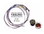 Ficha técnica e caractérísticas do produto Encordoamento Mauro Calixto para Violino com Breu Paganini