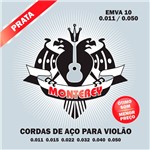 Ficha técnica e caractérísticas do produto Encordoamento Monterey Prata P/ Violão Aço EMVA10 0.11/0.50 - EC0337