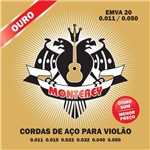 Ficha técnica e caractérísticas do produto Encordoamento Monterey Violão Aço 011 EMVA20 Linha Ouro