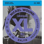 Ficha técnica e caractérísticas do produto D'Addario - Encordoamento Nickel Wound 011 para Guitarra EXL115 - D Addario