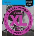 Ficha técnica e caractérísticas do produto Encordoamento Nickel Wound D'addario XL EXL120-B