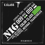 Encordoamento Nig Color Class Verde 09 042 para Guitarra N1634