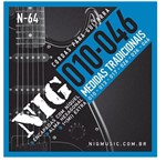 Ficha técnica e caractérísticas do produto Encordoamento Nig Guitarra 010 N-64 Tradicional + Mi Extra