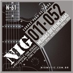 Ficha técnica e caractérísticas do produto Encordoamento Nig Guitarra .011 N61 Med Diferenciadas