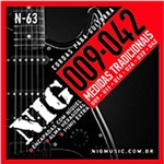 Ficha técnica e caractérísticas do produto Encordoamento NIG Guitarra Tradicional 009 N63