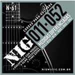 Ficha técnica e caractérísticas do produto Encordoamento NIG Guitarra Tradicional 011 N61