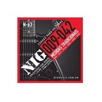 Ficha técnica e caractérísticas do produto Encordoamento Nig N-63 Guitarra Elétrica 009 Tradicional