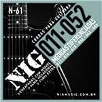 Ficha técnica e caractérísticas do produto Encordoamento NIG N61 P/ Guitarra 0.11/0.52 - EC0167 - Nig Strings