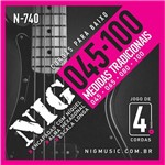 Ficha técnica e caractérísticas do produto Encordoamento NIG N740 045-100 para Contra Baixo 4 Cordas - Nig Music