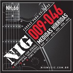 Ficha técnica e caractérísticas do produto Encordoamento NIG NH66 P/ Guitarra Hybrid Class 9/46 - EC0073 - Nig Music