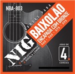 Encordoamento NIG P/ Baixolão 4 Cordas NBA-803 - EC0173 - Nig Strings