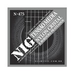 Ficha técnica e caractérísticas do produto Encordoamento NIG P/ Violão Náilon N475 Tensão Média - EC0482 - Nig Music