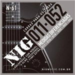 Encordoamento Nig para Guitarra N-61 - .011"/.052"